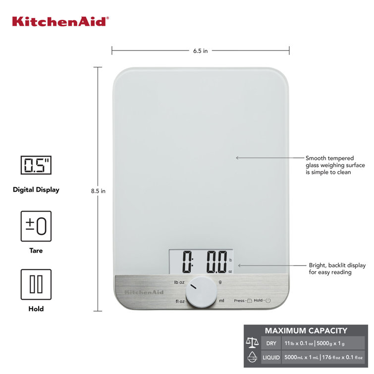 Kitchenaid shop digital scale